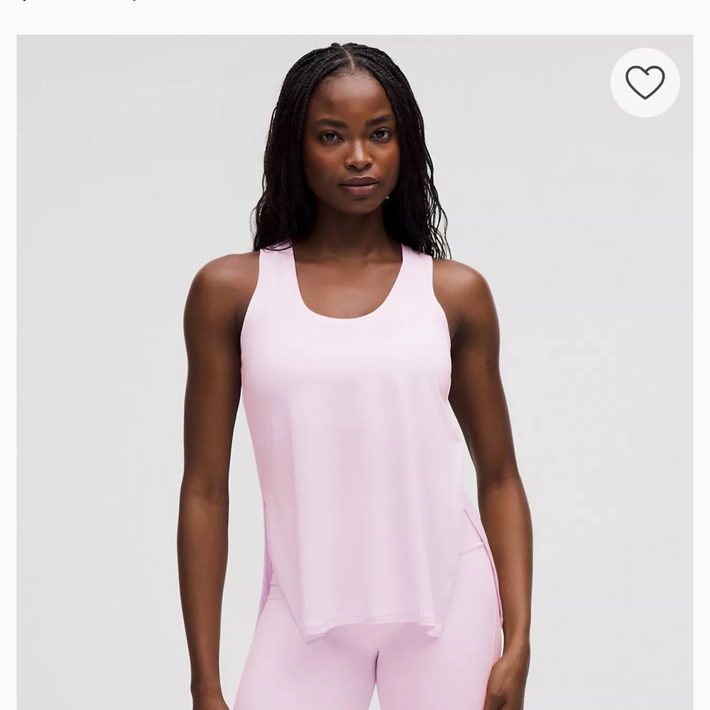 Lululemon Athletica Light Pink Tank Top